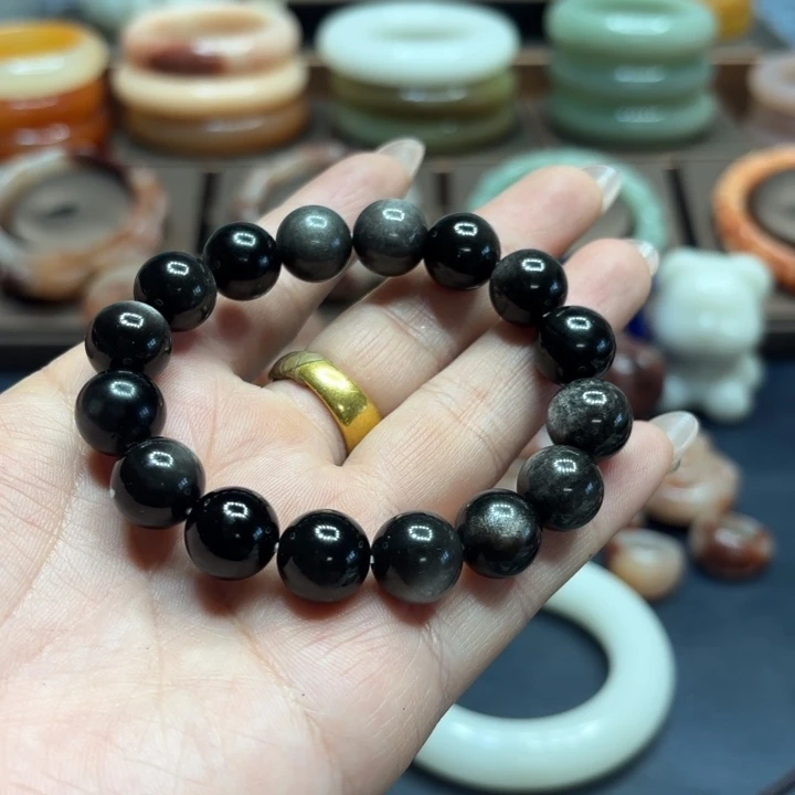 石英岩玉合金颈饰