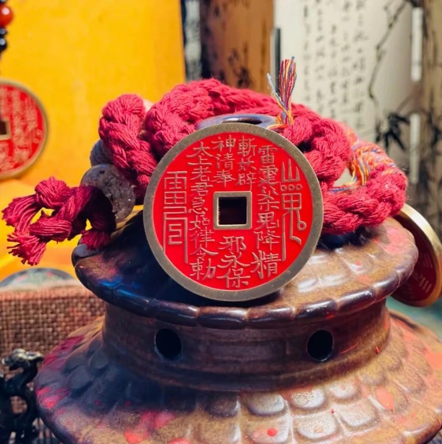 观内直发 手工制作正宗黄铜 中式挂件/吊坠