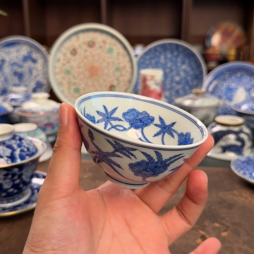 纯手工手绘陶瓷茶具