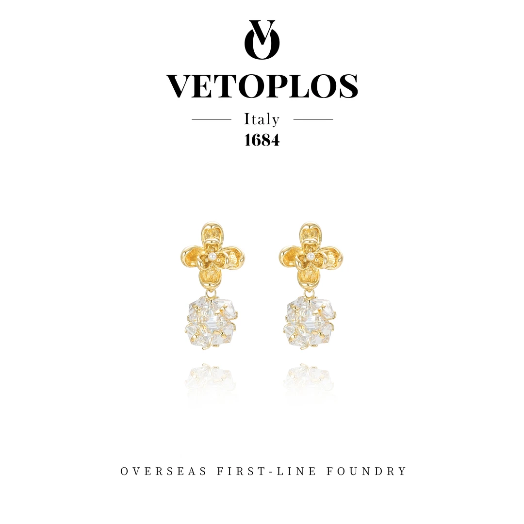VETOPLOS★设计师款幸运花耳环 G0387