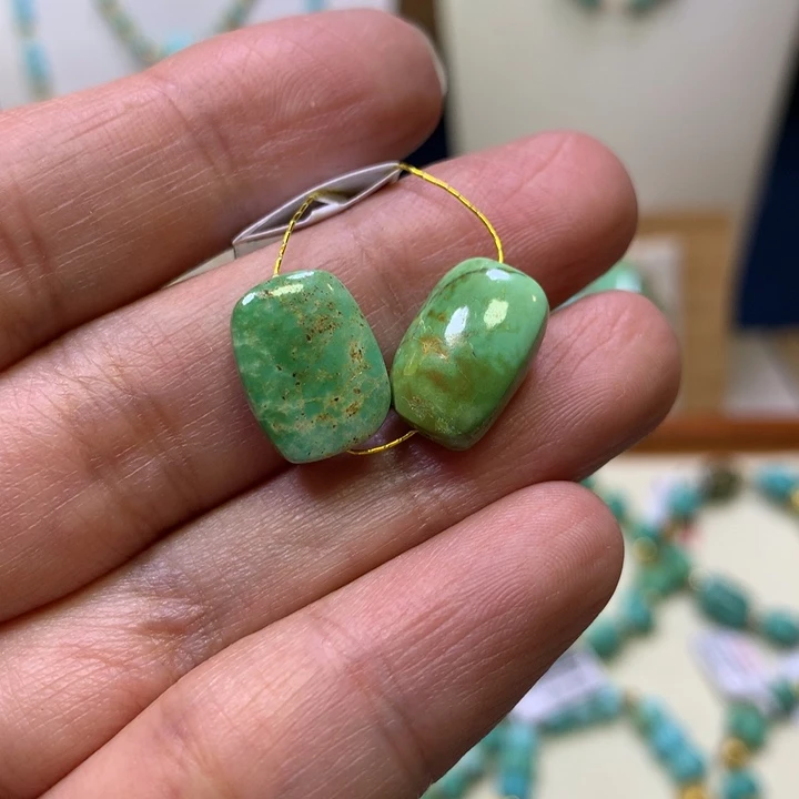 绿松石未镶嵌M豆豆