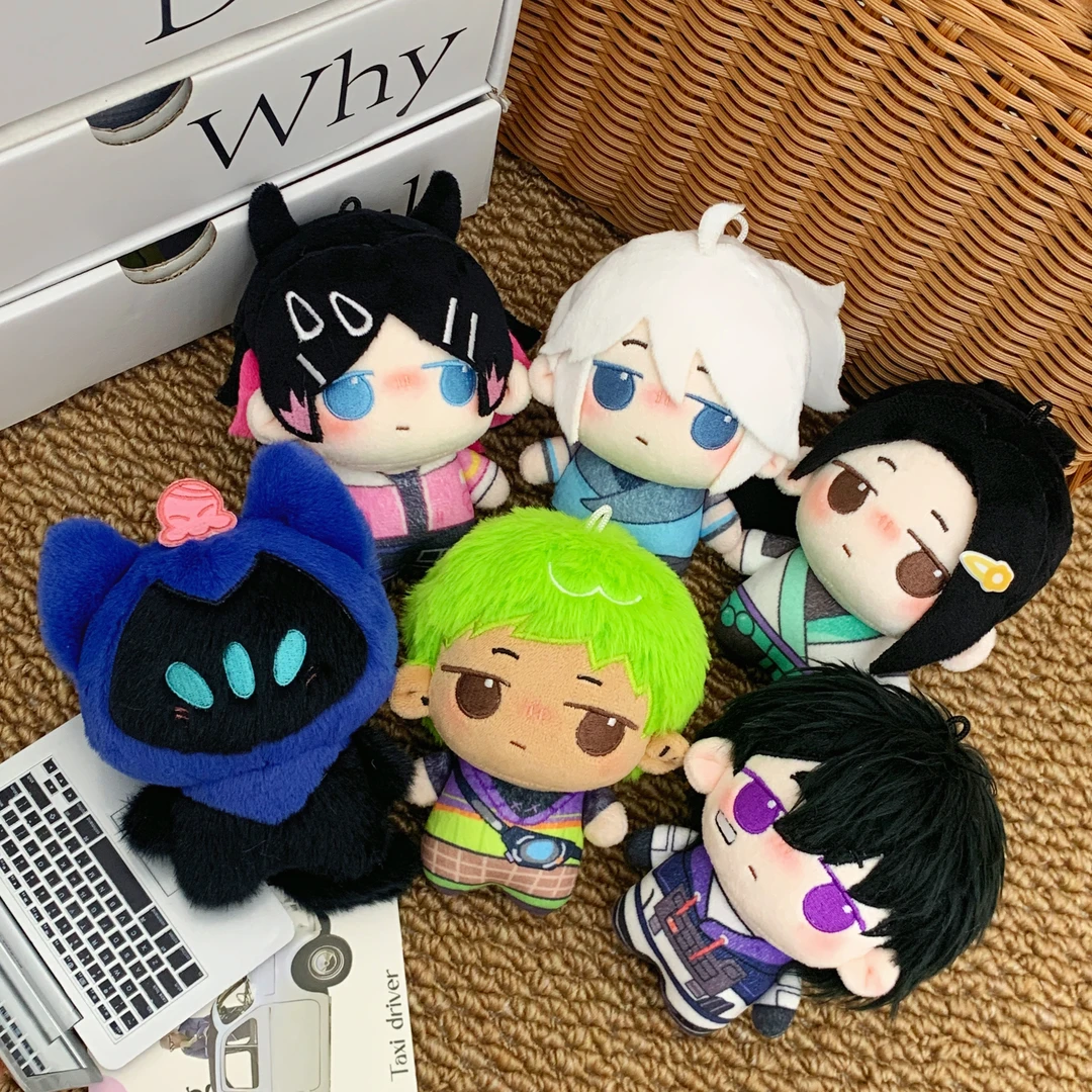 【预售包邮】无畏契约瓦罗兰特10cm棉花娃娃盖可壹决捷风贤者暮蝶