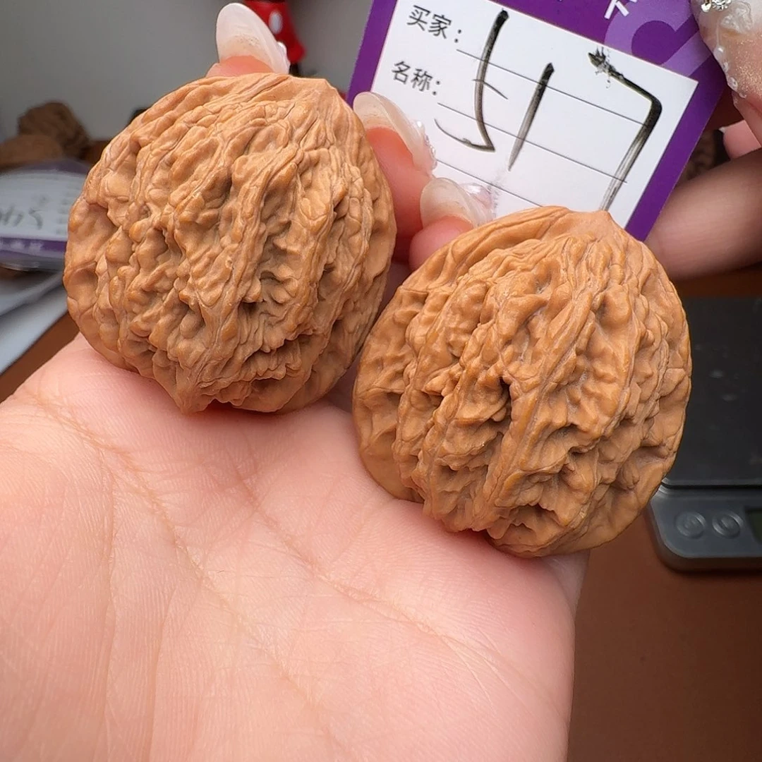 吊坠文玩核桃虎头40