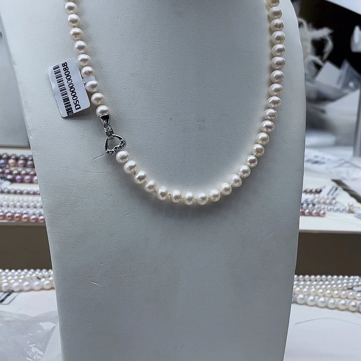 淡水珍珠颈饰未镶嵌Z*e卡7➕极光炫彩