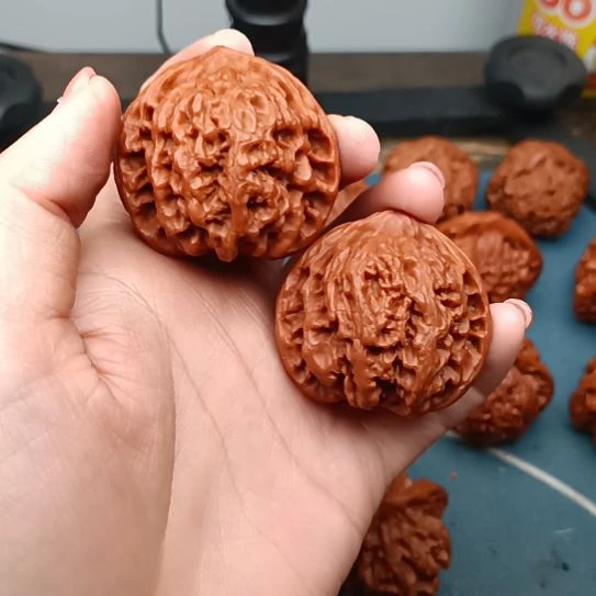 吊坠文玩核桃狮子头