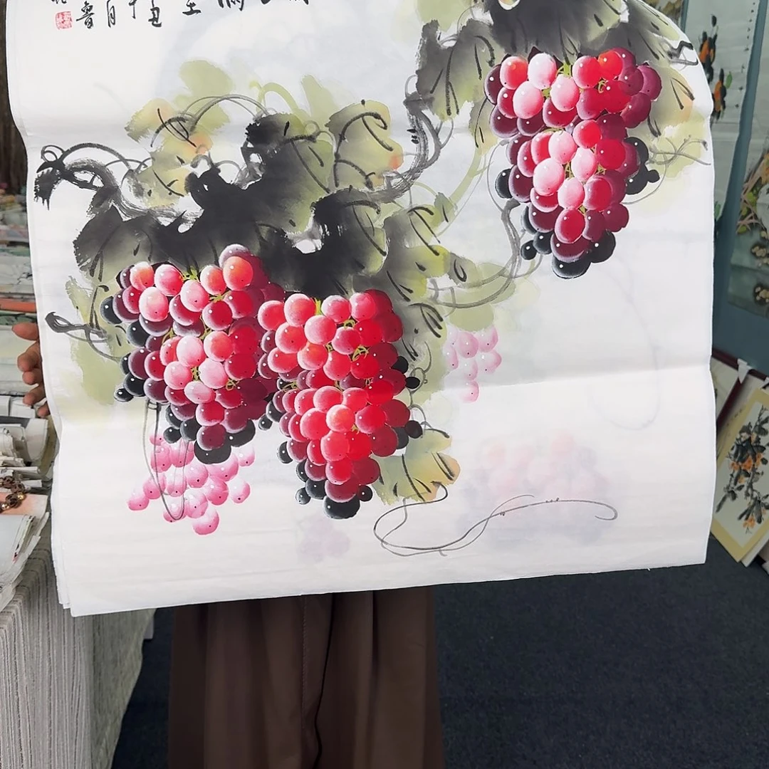 纯手绘的好看作品