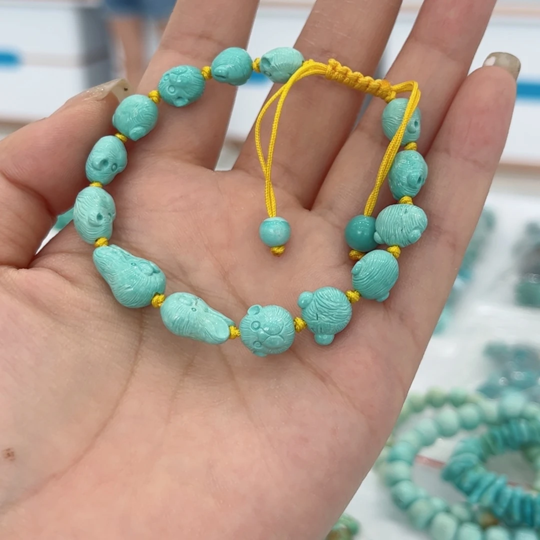 绿松石未镶嵌配饰