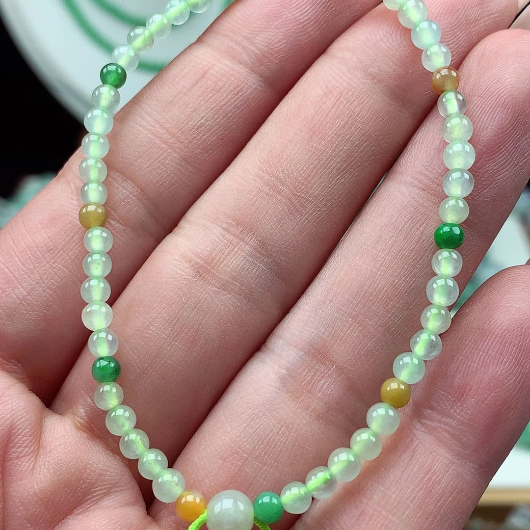 未镶嵌手链翡翠翡翠