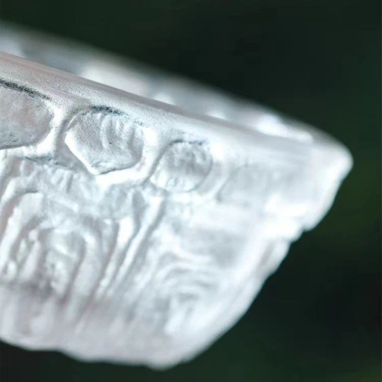 伍家坊水晶玻璃琉璃富甲天下套组茶道配件耐热主人杯创意茶杯
