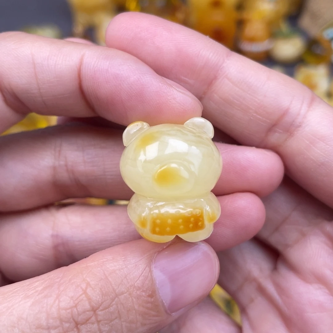 裸石琥珀未镶嵌蜜蜡
