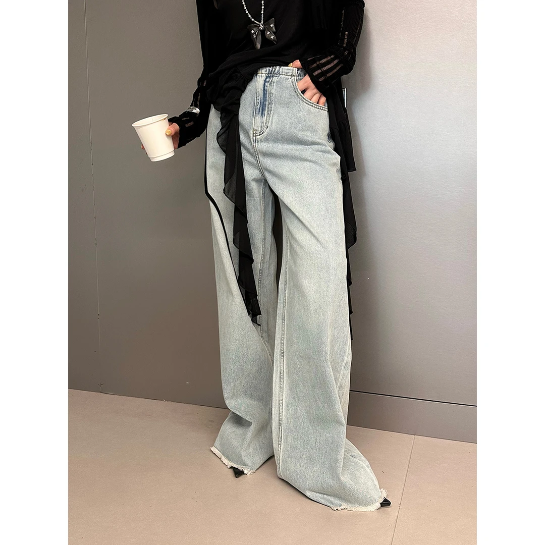 MAKE IF  设计师品牌 25春夏新品  牛仔长裤  SOLSOL买手店