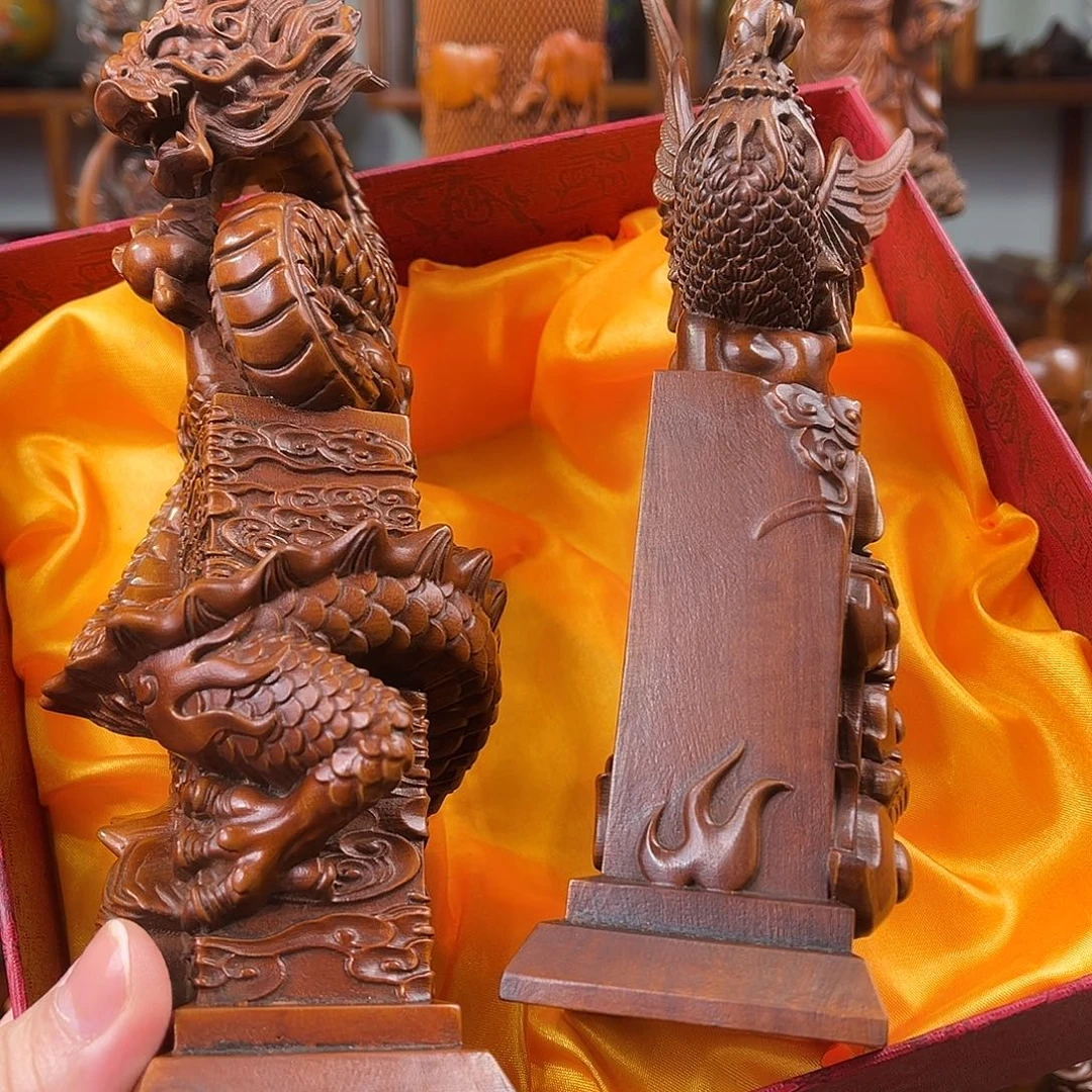 黄杨木黄杨木雕刻高度20厘米