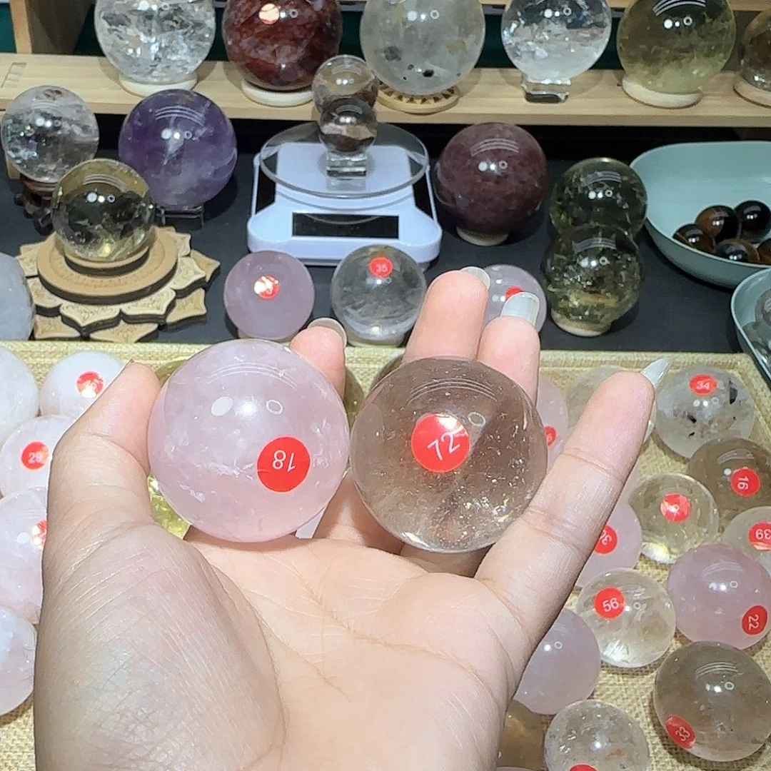 水晶珠宝半成品未镶嵌18.72