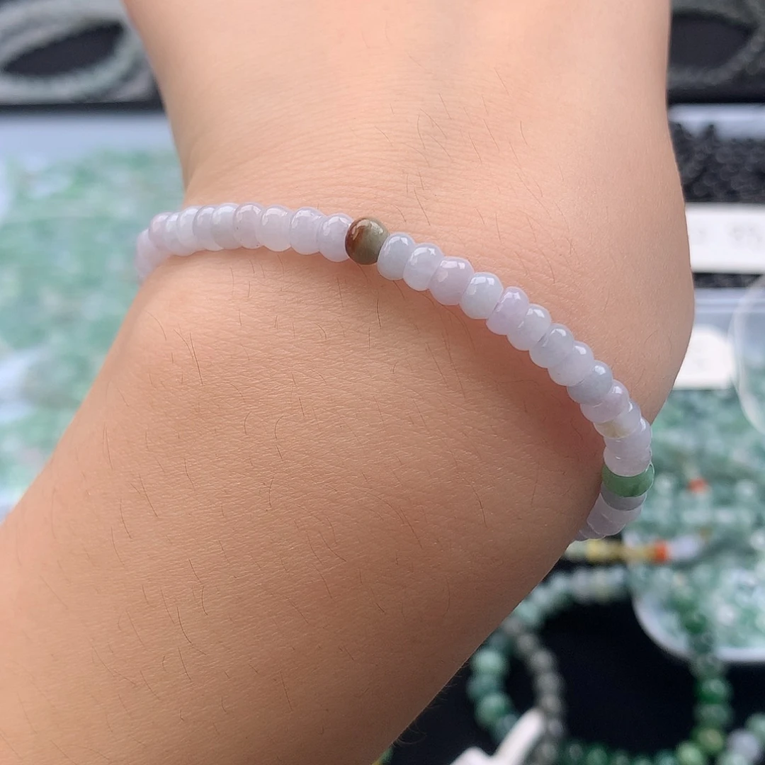 未镶嵌手串翡翠天然翡翠A货