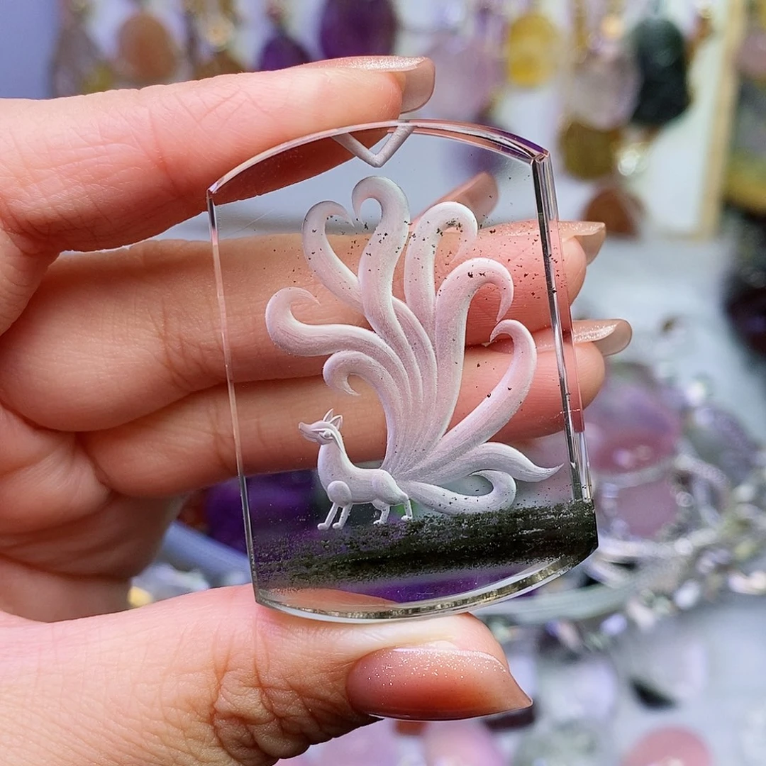 未镶嵌吊坠(赠链)水晶