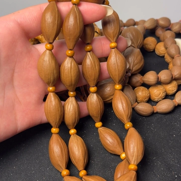 手串橄榄核素脖挂