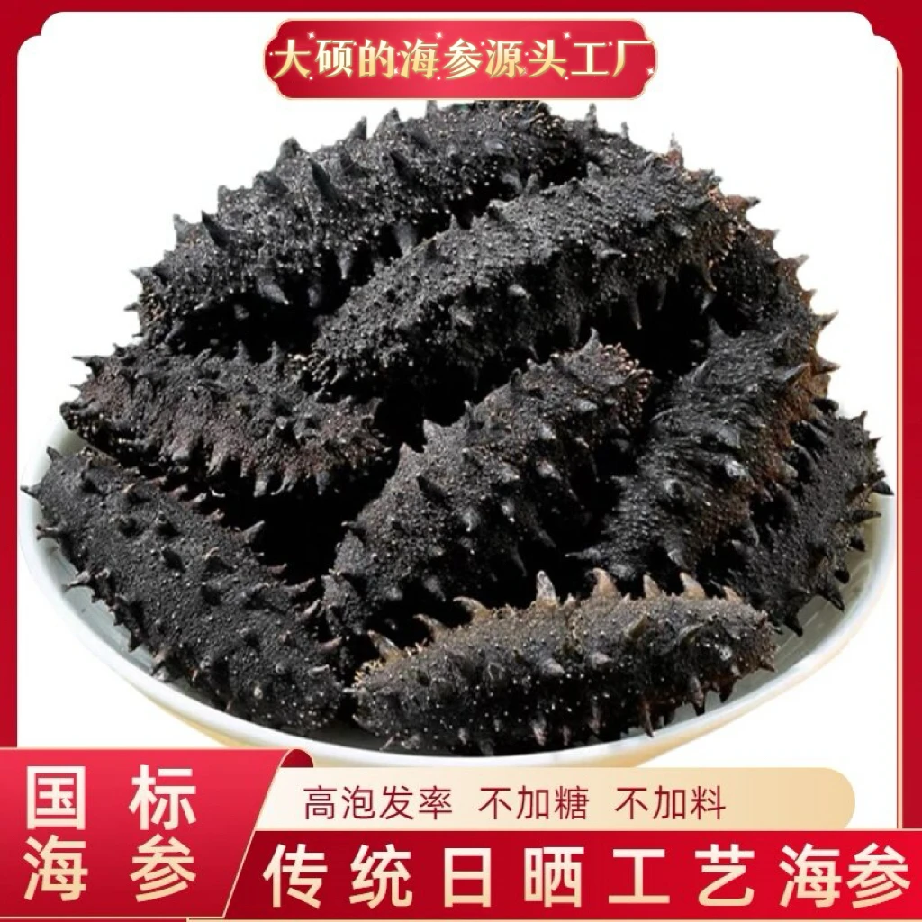 【国标淡干海参】大连底播辽刺参淡干海参130-150头/斤