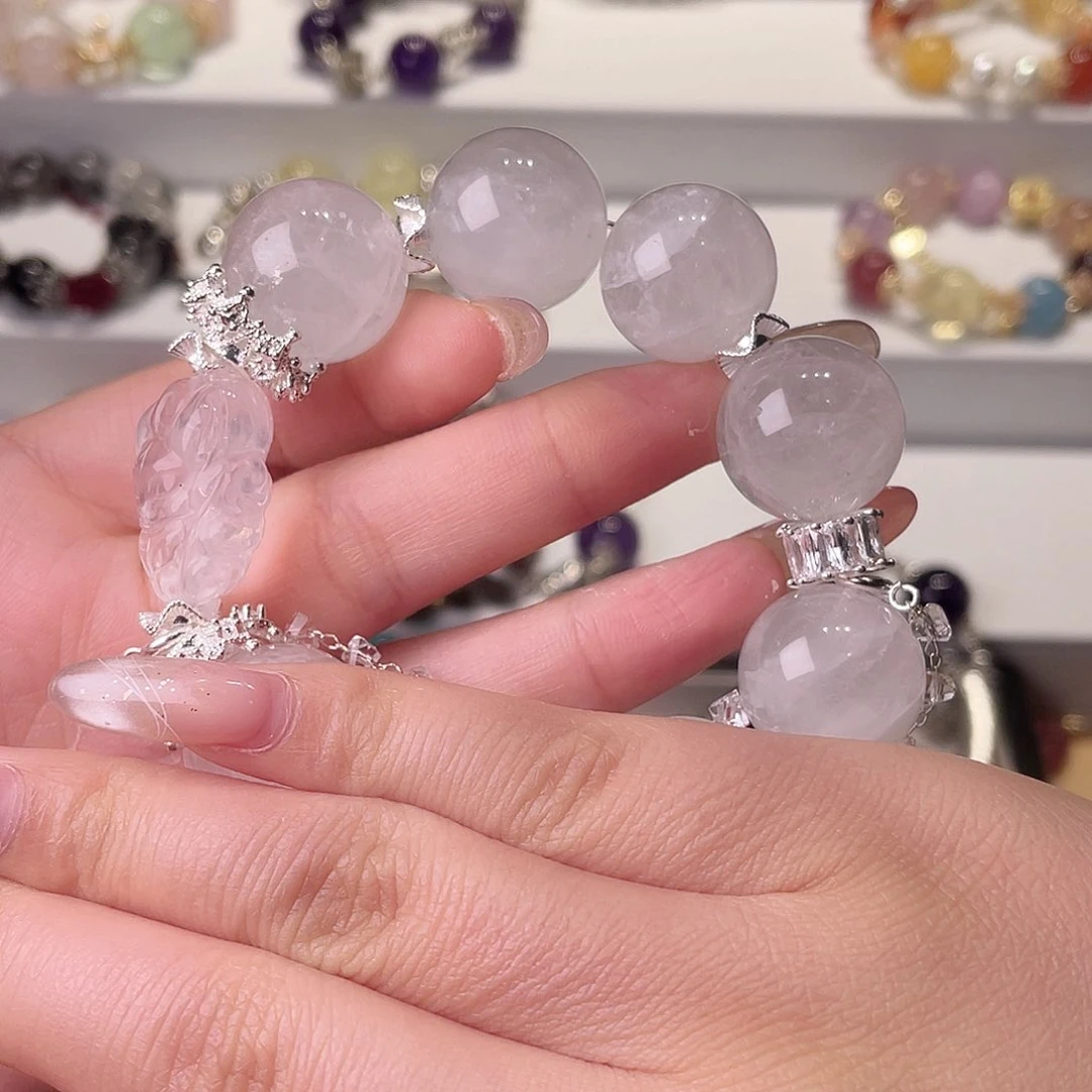 水晶手链合金虞*尺寸