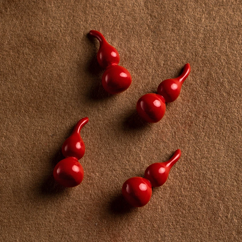 天然辰砂本命年散件浮力紫金砂帝王砂男女个性创意古风朱砂挂件