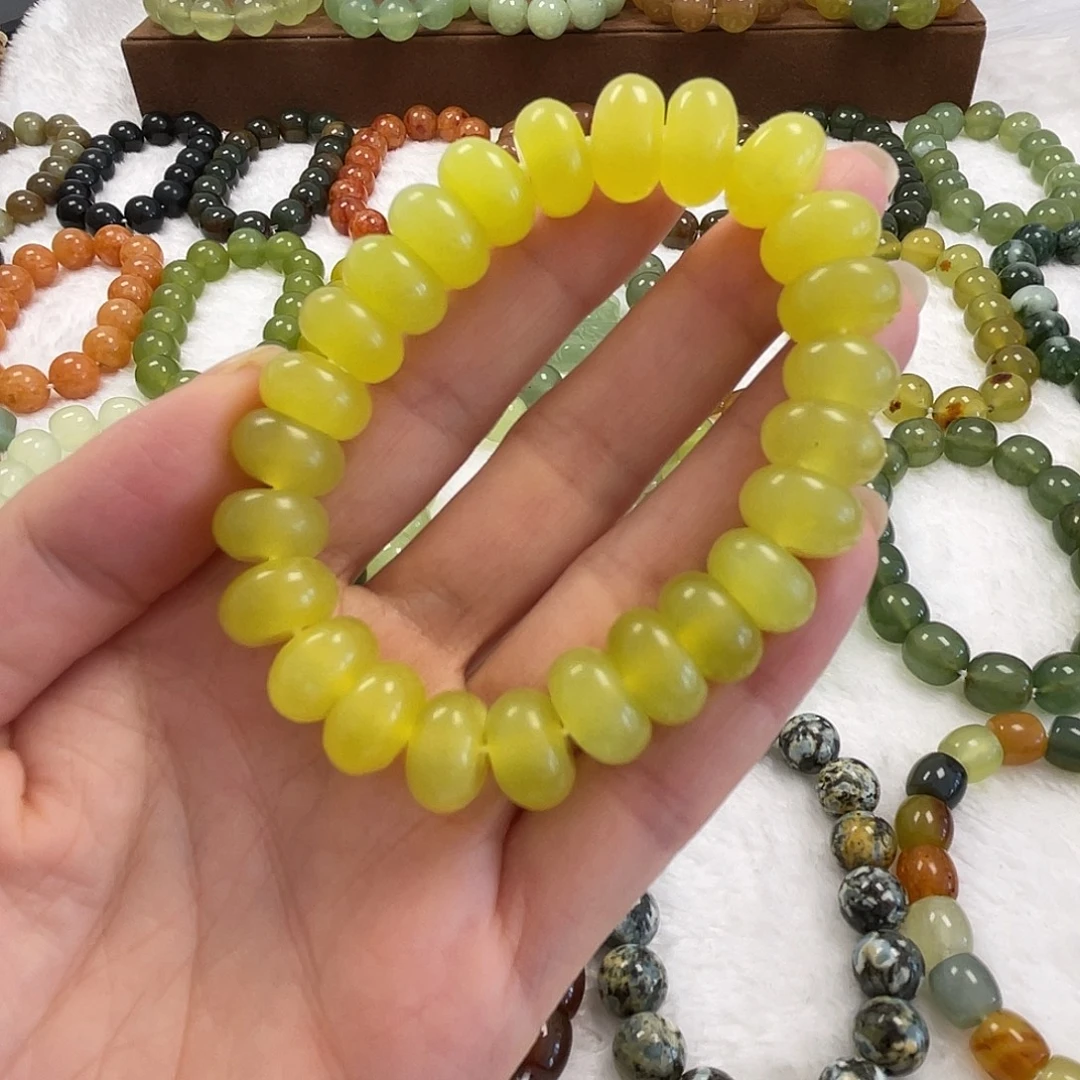 蛇纹石玉未镶嵌手串