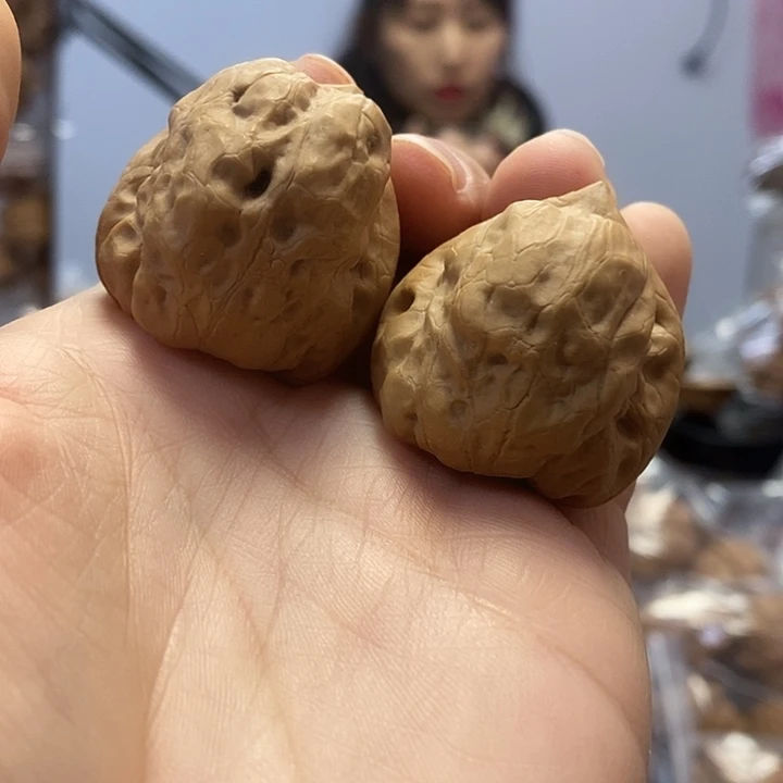 文玩核桃把件36.5古蝉