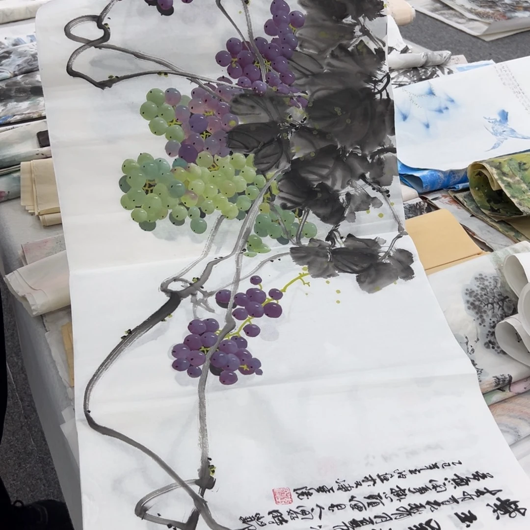 国画卖字画的小伙伴