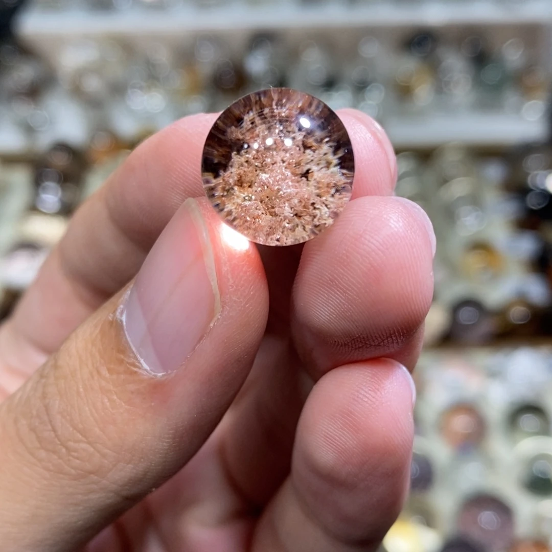 珠宝半成品未镶嵌水晶14.3m