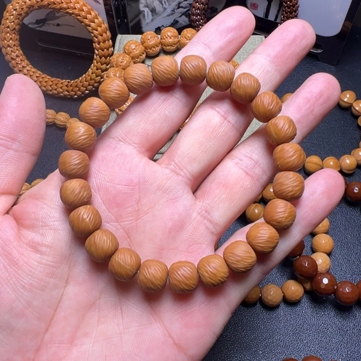 猴头核桃手串云锦10
