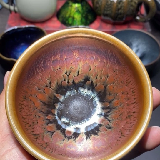 茶盏建盏主人杯茶壶盖碗品茗杯