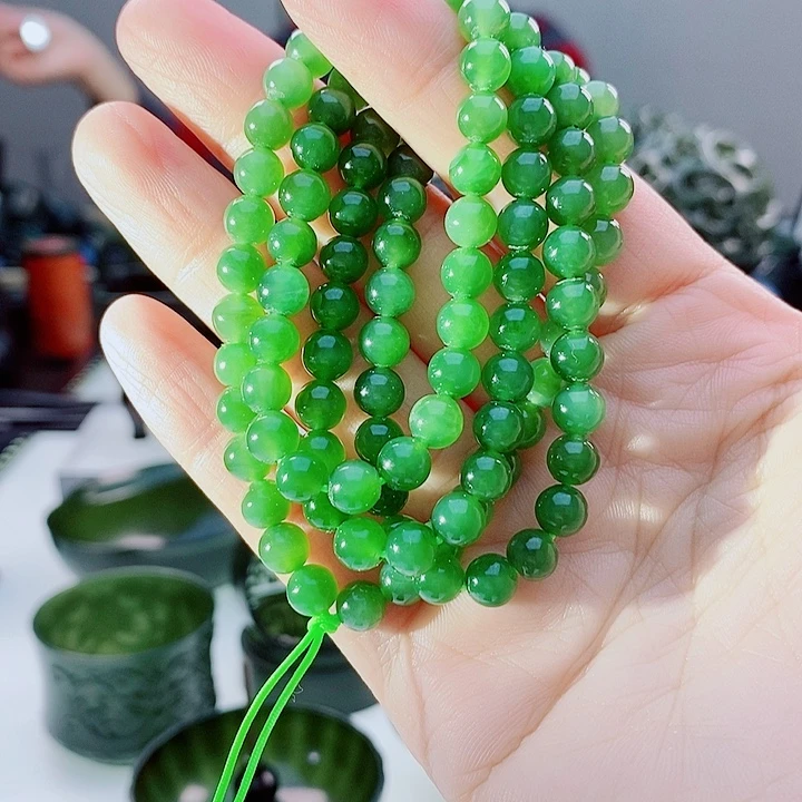 和田玉（碧玉）未镶嵌颈饰