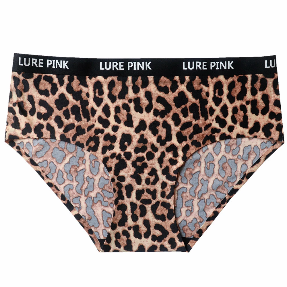 粉标内裤 无痕内裤一片式高弹