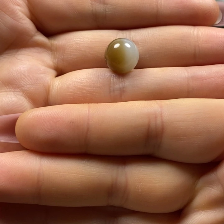 J***n手链未镶嵌和田玉（糖玉）单珠