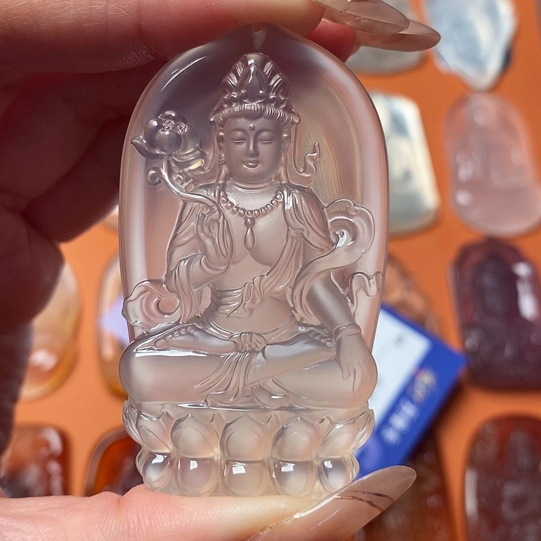 玛瑙/玉髓颈饰未镶嵌雅*宝