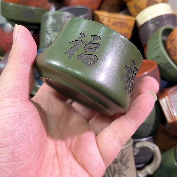 茶杯紫砂全手工紫砂主人杯