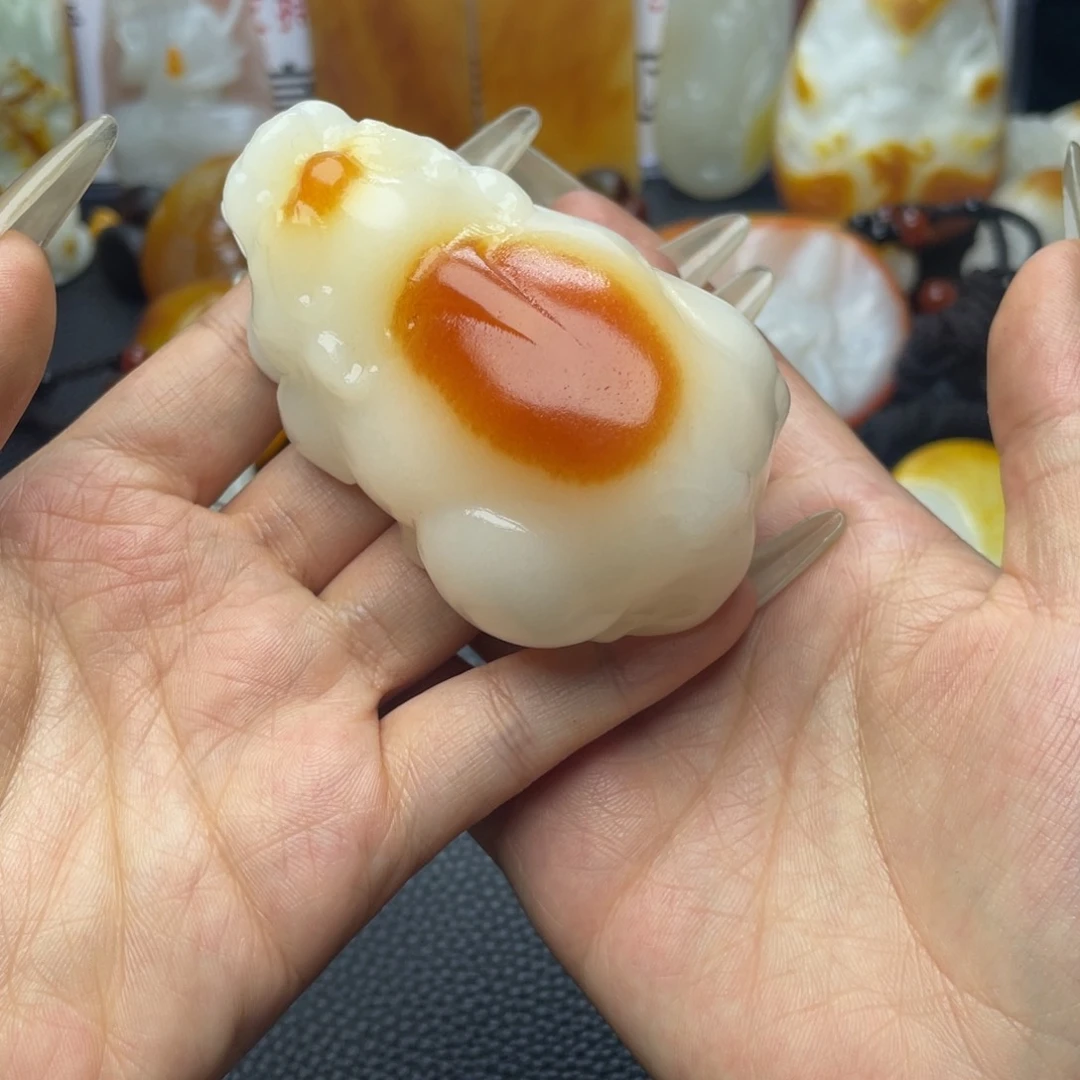 和田玉颈饰未镶嵌西**杰