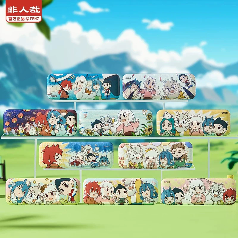 【科学探险队】长条马口铁徽章吧唧盲盒-合影款
