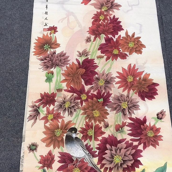 国画国画作品手绘