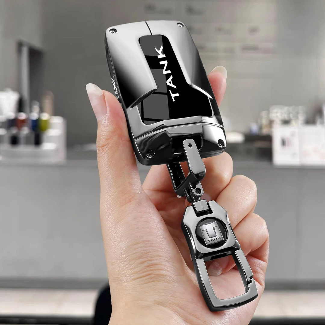 2025新款坦克300钥匙套400壳三五百500hi4t高档700专用车包扣男