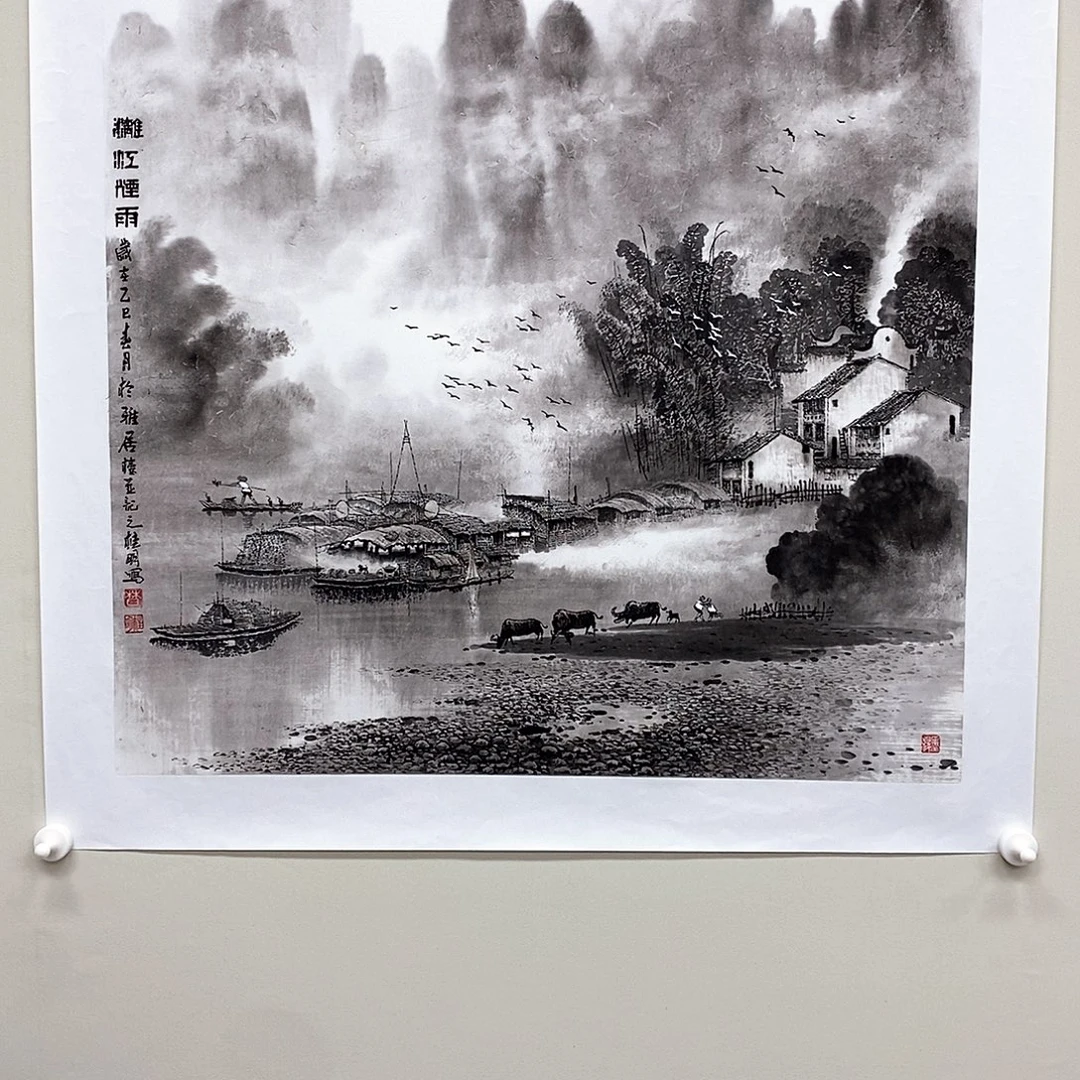 国画莫桂明四尺斗方精品佳作