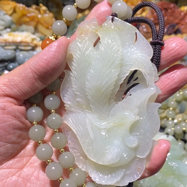 岫玉岫玉吊坠未镶嵌