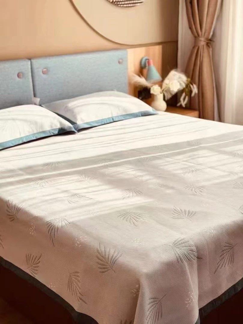 朵爸朵妈  可机洗纱布软凉席