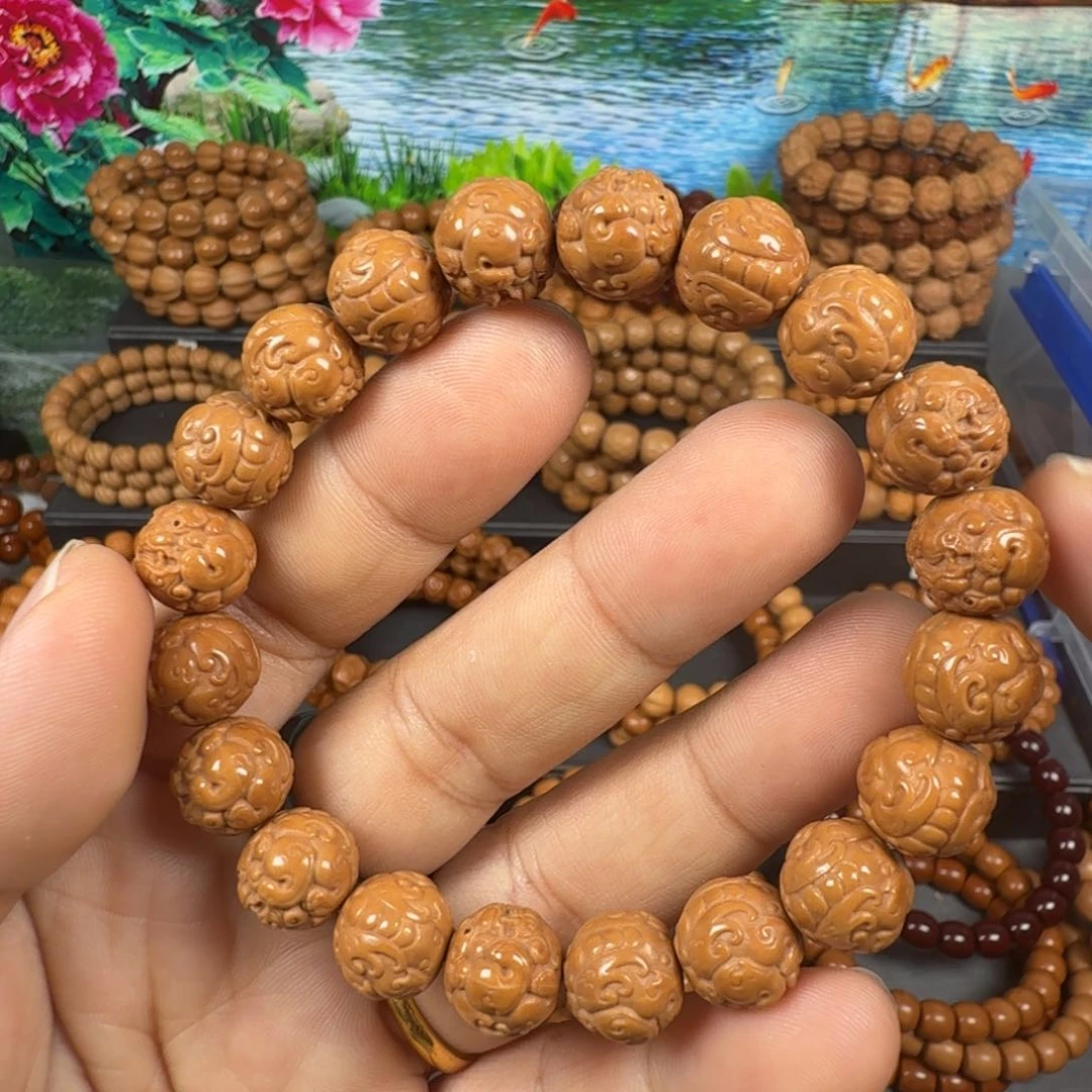 猴头核桃手串小貔貅
