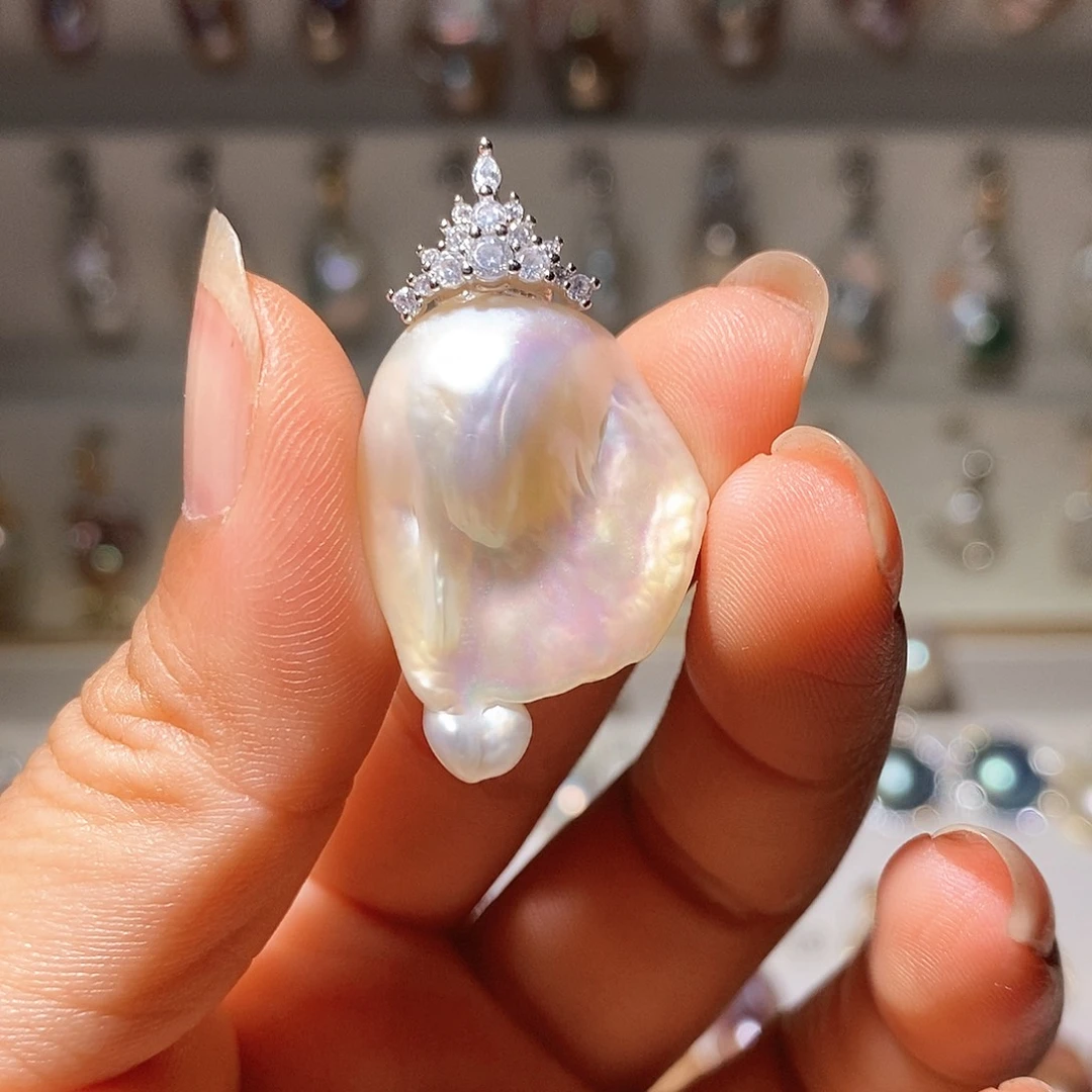 颈饰未镶嵌淡水珍珠