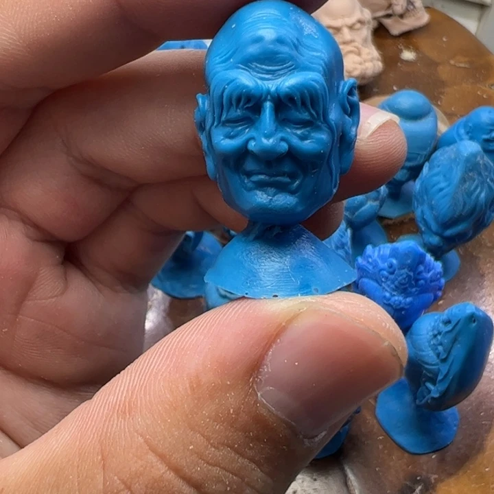 核桃其他～***～长眉参考模型树脂材质一个