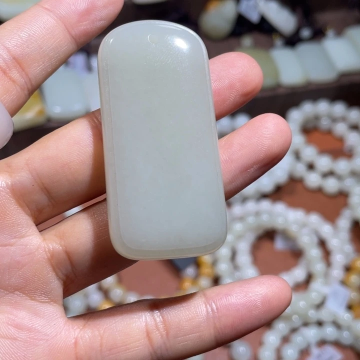 未镶嵌手链和田玉（白玉）