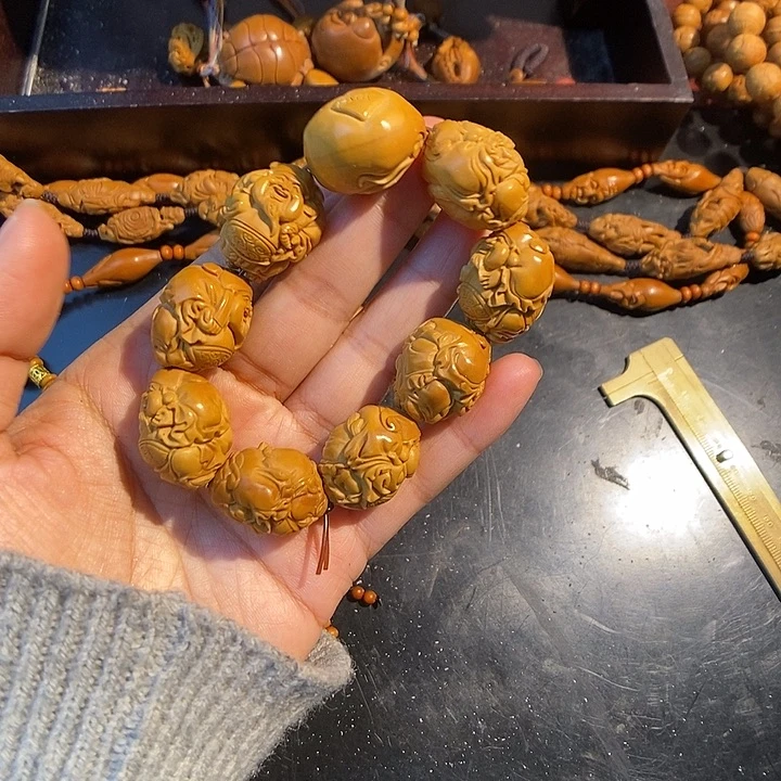 橄榄核手串/手链财神