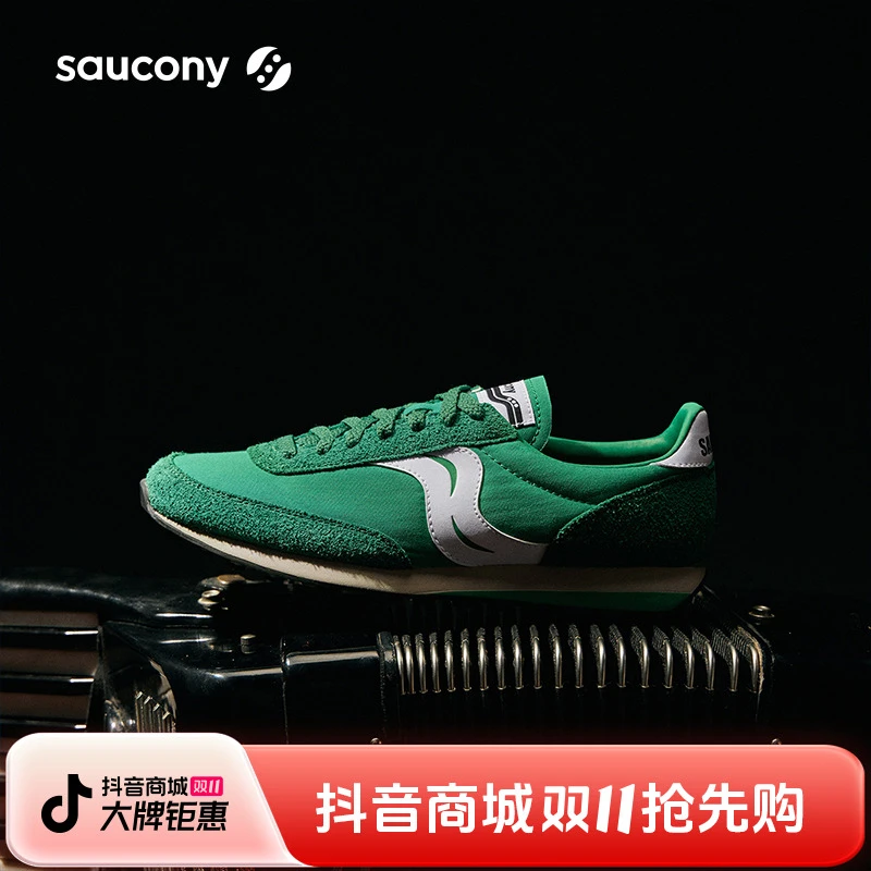 Saucony索康尼TRAINER 80 OG复古情侣低帮经典舒适休闲运动鞋