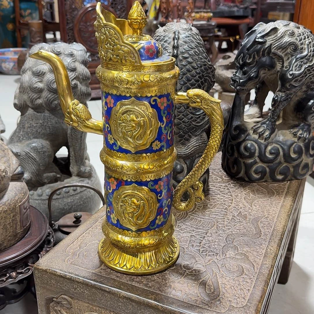 景泰蓝壶超级福利超级福利