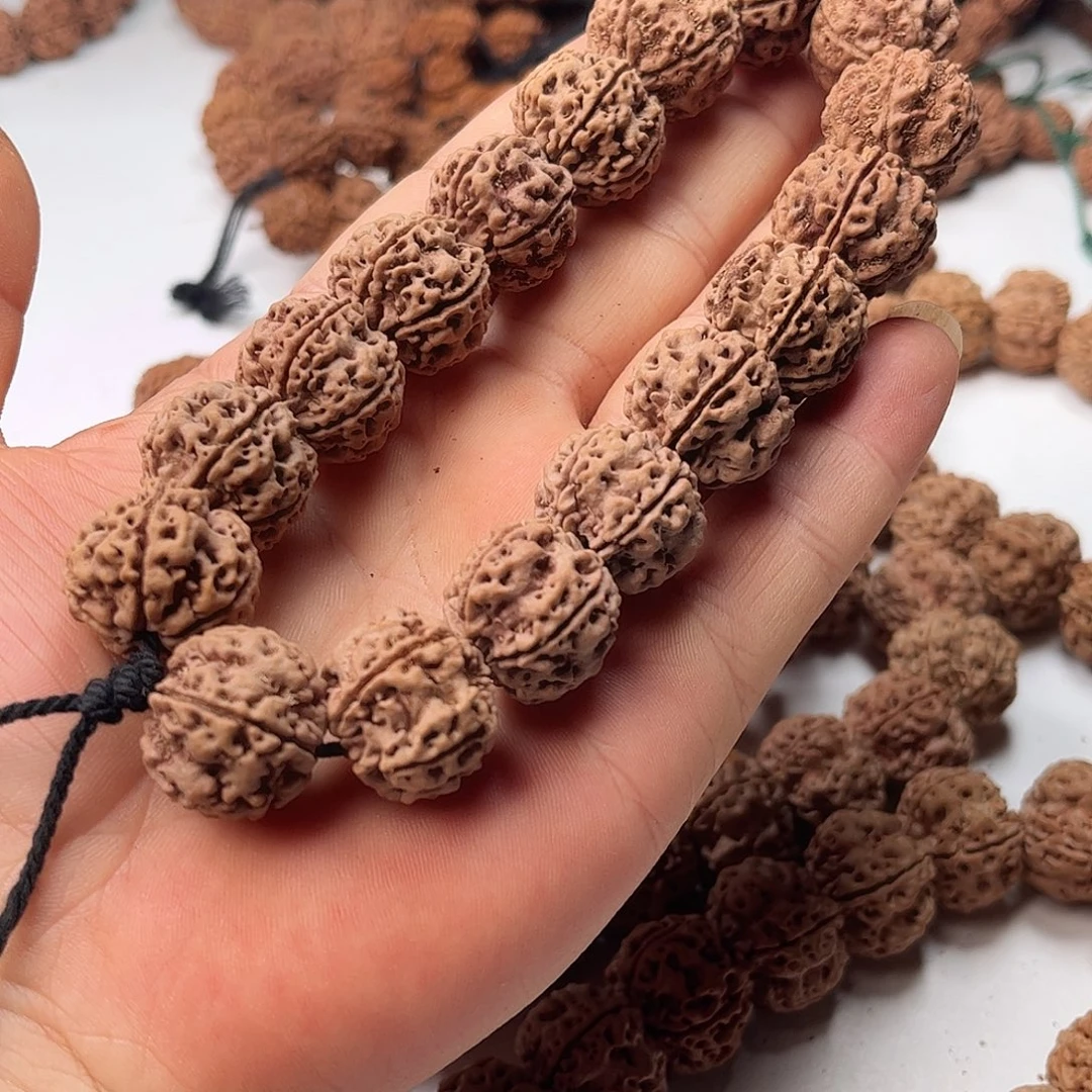 高***居手串金刚菩提20粗筋蜂窝双龙