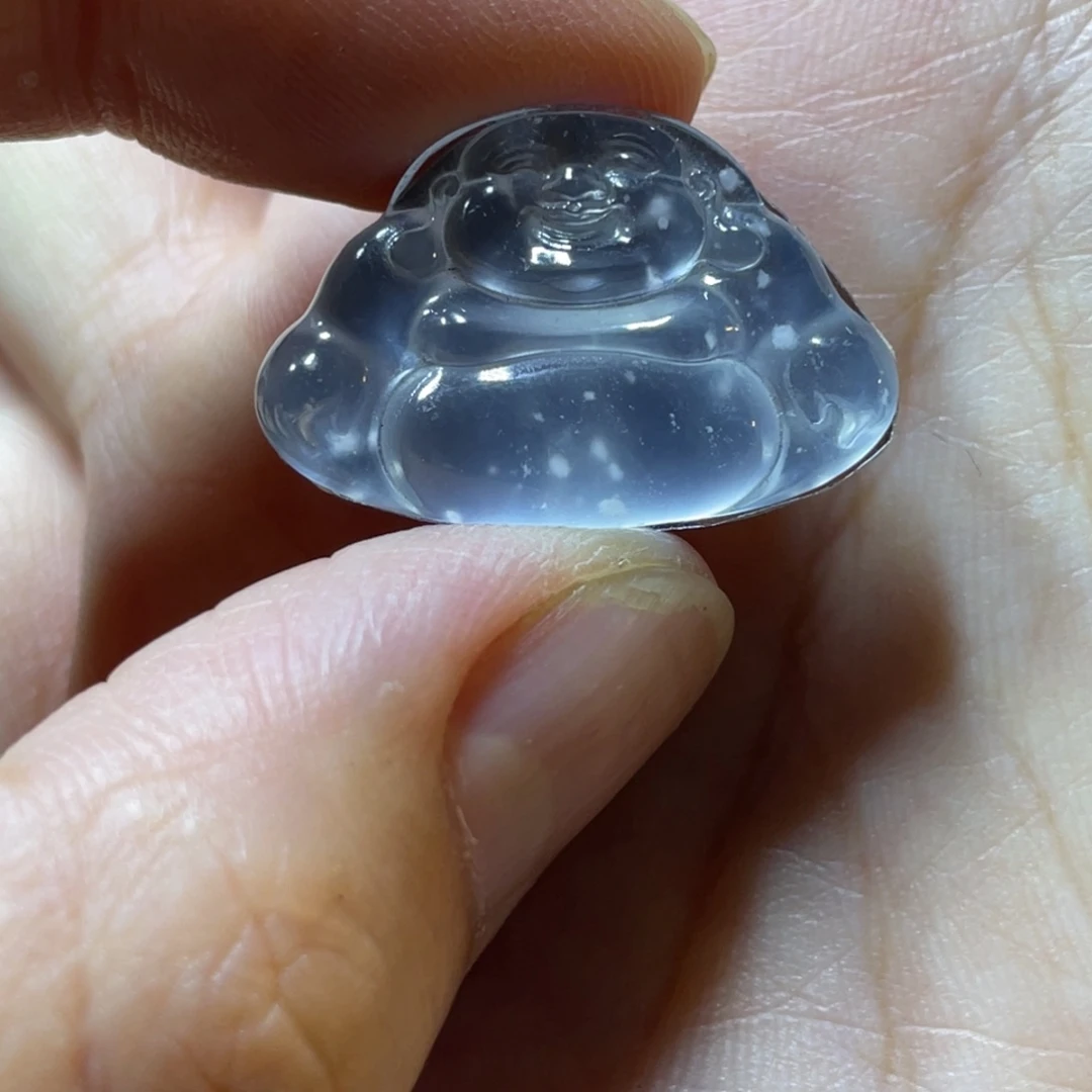 颈饰未镶嵌翡翠佛公